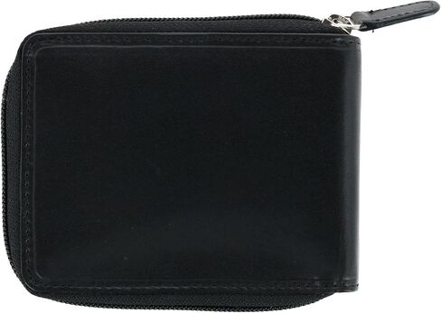 Mancini Mens Leather RFID Secure Zip Around Wallet in Saudi Arabia