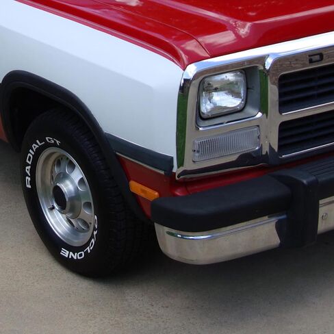 Amber Lens Front Signal Side Marker Light Lamp Compatible with Dodge Ram Plymouth Ramcharger Pickup Truck Replace #3587436 in Saudi Arabia
