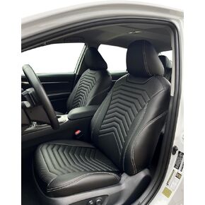 Lord Autofashion Toyota Camry Cover ، جلد ، مجموعة كاملة ، واقي مقعد السيارة (Black ، 2018-2024 Camry LE ، SE) in Kuwait