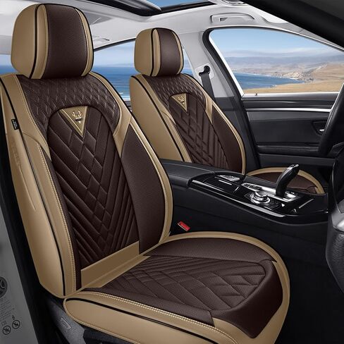 تغطي المقعد مجموعة كاملة مناسبة ل Chevy Chevrolet Equinox EV 2024 2025 ، أغطية مقعد السيارة الجلدية ، واقي مقعد السيارة المقاوم للماء ، وسائد مقعد السيارة القابلة للتنفس (5 مقاعد ، أسود) in Saudi Arabia