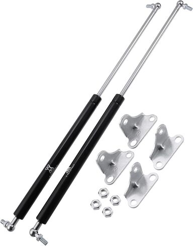 X AUTOHAUX 2Pcs 23inch 200lbs Universal Gas Struts Springs Lift Supports Shocks for Pickup Truck Tonneau Covers Heavy Trailer Cover in Saudi Arabia