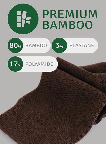 Women's Bamboo Dress Socks, Crew for Business Trouser Casual, Soft, Thin & Seamless, Size 6-9/9-12 (3, 4 or 5 Pairs) in Saudi Arabia