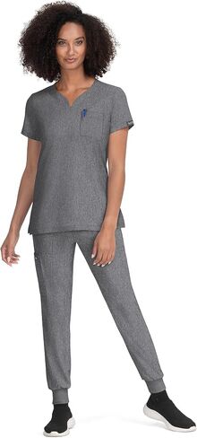 KOI Basics Womens Jogger Scrub Pants- 761 Quinn Jogger Hunter in Saudi Arabia