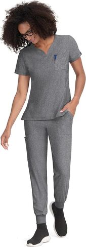 KOI Basics Womens Jogger Scrub Pants- 761 Quinn Jogger Hunter in Saudi Arabia