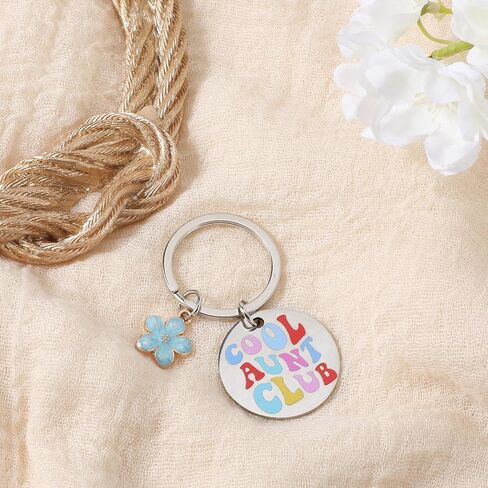 هدايا العمة من ابن أخت أخت أخت ، هدية العمة Keychain لـ Aunt Day Giftie Gifts Mother's Aunt Gifts Gifts ، هدايا عيد الفصح في عيد الفصح من أجل العمة الصغيرة in Kuwait