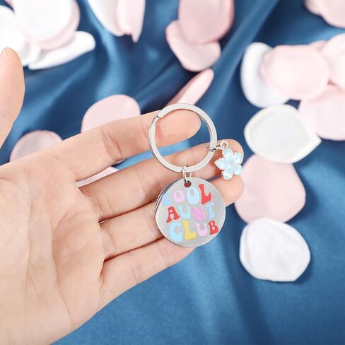 هدايا العمة من ابن أخت أخت أخت ، هدية العمة Keychain لـ Aunt Day Giftie Gifts Mother's Aunt Gifts Gifts ، هدايا عيد الفصح في عيد الفصح من أجل العمة الصغيرة in Kuwait