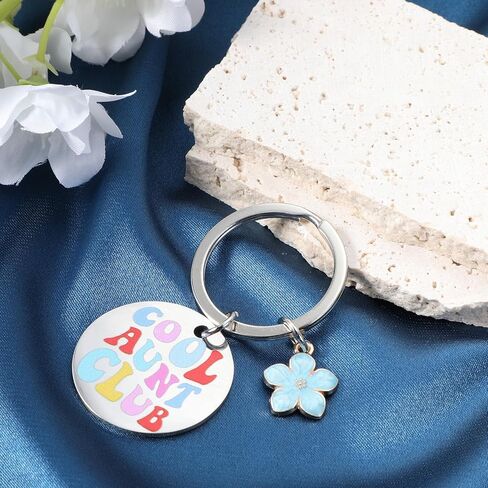 هدايا العمة من ابن أخت أخت أخت ، هدية العمة Keychain لـ Aunt Day Giftie Gifts Mother's Aunt Gifts Gifts ، هدايا عيد الفصح في عيد الفصح من أجل العمة الصغيرة in Kuwait