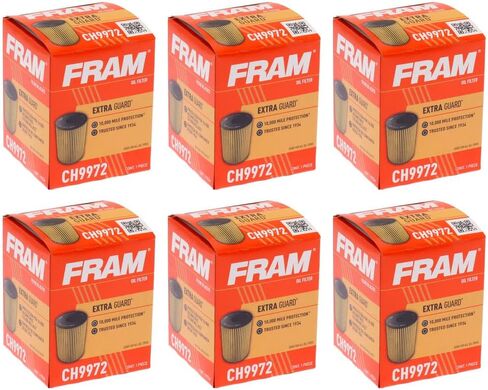 CH9972 Full-Flow Lube Cartridge Filter - Pack of 6 in Saudi Arabia