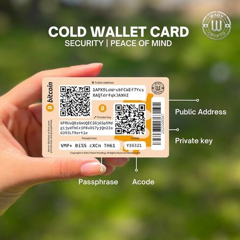 2.0 - بطاقة المحفظة الباردة في نهاية المطاف إلى البيتكوين in Saudi Arabia