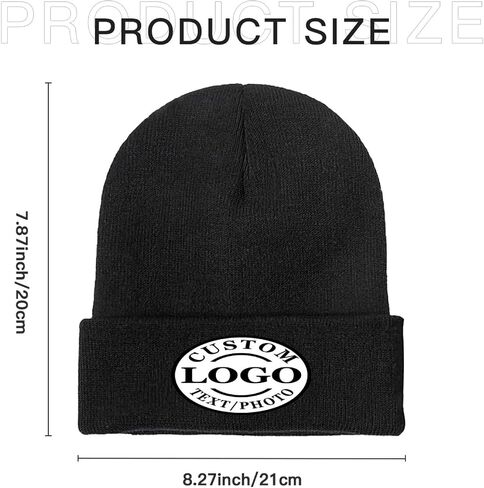 Bulk Custom Beanies for Men & Women - Personalized Beanie Hats with Logo - Skull Caps in Saudi Arabia