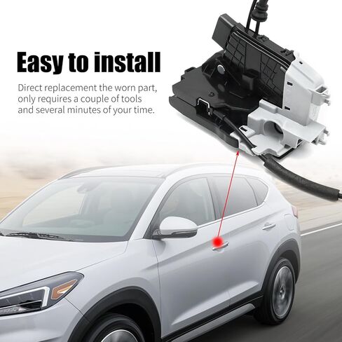 81310-D3010 Left Front Driver Side Door Lock Actuator Latch Assembly Replacement for Hyundai Tucson 2016-2020 Sport Utility Vehicle in Saudi Arabia