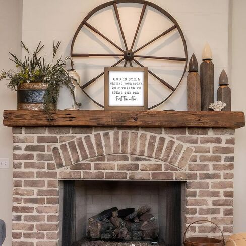 6 Inch Christian Office Decor Sign, Wood Framed God Is Still Writing Your Story Decorative Inspirational Signs Gift for Coworkers, Indoor Home Desk Cubicle Table Shelf Accessories in Saudi Arabia