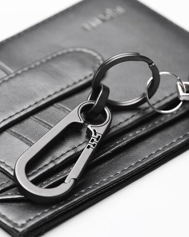 سلسلة مفاتيح Tikey Titanium ، مقاطع رئيسية للسيارة ، تصميم الأزياء ، إصدار سريع EDC Key Holder Organizer مع حلقة مفتاح in Saudi Arabia