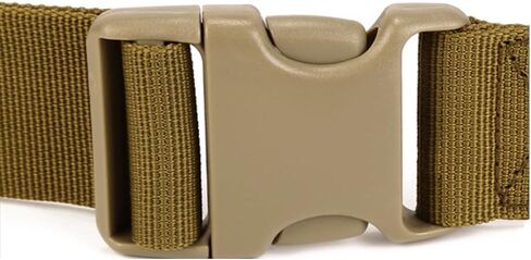 Tactical Nylon Heavy Duty Web Survival Waist Belt Hunting Hiking Men women Strap With Plastic Buckle in Saudi Arabia