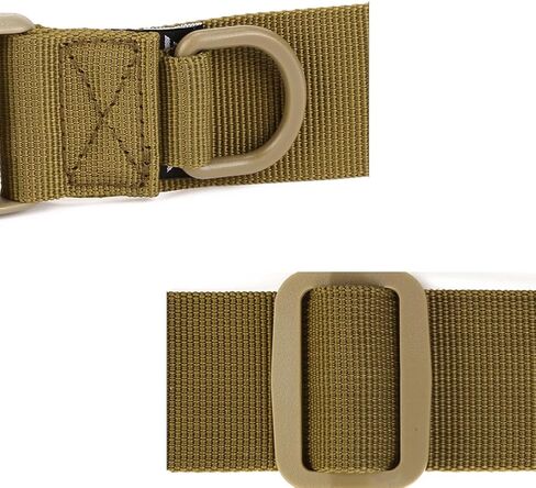 Tactical Nylon Heavy Duty Web Survival Waist Belt Hunting Hiking Men women Strap With Plastic Buckle in Saudi Arabia