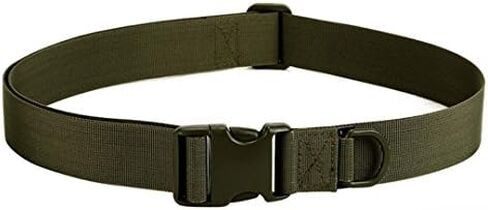 Tactical Nylon Heavy Duty Web Survival Waist Belt Hunting Hiking Men women Strap With Plastic Buckle in Saudi Arabia