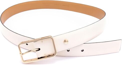 حزام Kate Spade New York للسيدات 3 بوصة ، ملحق جلدي للنساء مع تحجيم قابل للتعديل in Saudi Arabia