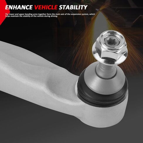 104435900A Front Lower Arm Bend Right Compatible with Tesla Model 3 3 2017-2023 Model Y 2020-2023 Peat# 104435900A in Kuwait