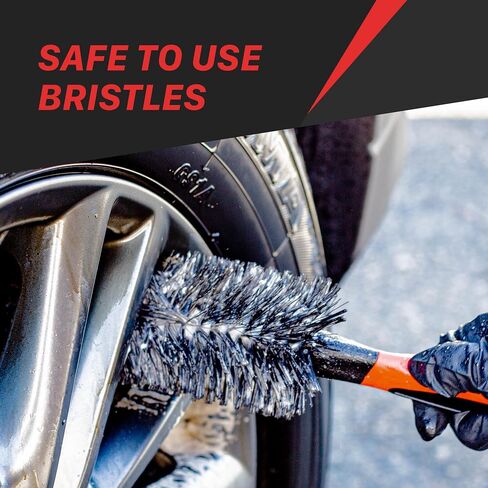 Maxshine 360° Car Engine Brush – 12-Inch Handle for Deep Cleaning – Soft Bristles for Safe & Effective Detailing – Non-Slip Grip for Easy Use in Saudi Arabia