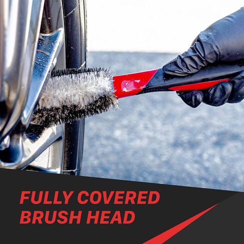 Maxshine 360° Car Engine Brush – 12-Inch Handle for Deep Cleaning – Soft Bristles for Safe & Effective Detailing – Non-Slip Grip for Easy Use in Saudi Arabia