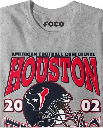 FOCO Men's NFL Team Logo Classic Helmet Long Sleeve T-Shirt in Saudi Arabia