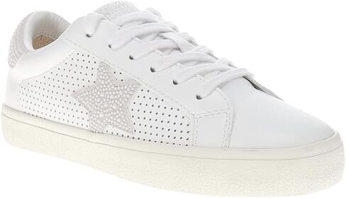 VINTAGE HAVANA Womens Gadol Perforated Lace Up Sneakers Shoes Casual - White in Saudi Arabia