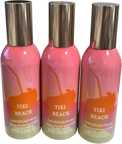 Bath and Body Works 3 Pack Concentrated Room Spray 1.5 Oz. Tiki Beach in Saudi Arabia