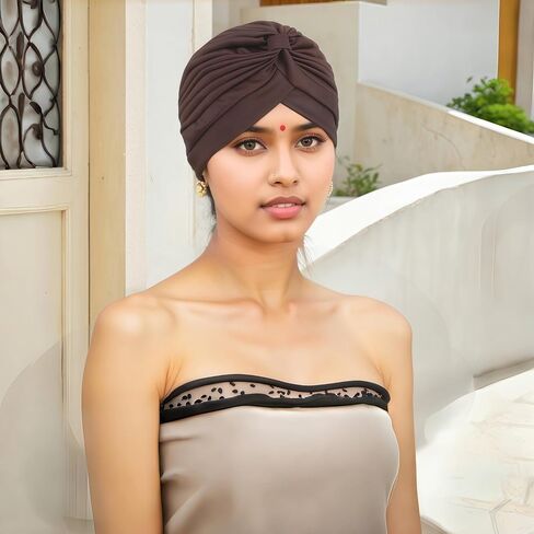 10 PCS أزياء رأس كيميائي لفات للنساء مطاطية عمامة CAP CANCER CAND in Kuwait