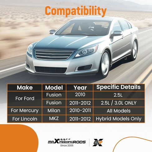 MaxPeedingRods 14 PC مجموعة التعليق الأمامي لفورد Fusion 2010-2012 ل Mercury Milan 2010 2011 لـ Lincoln MKZ 2011 2012 ، قضبان التعادل الداخلية الخارجية في Lincoln MKZ 2011 ، in Kuwait