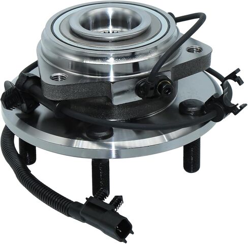 513369 Front Wheel Bearing and Hub Assembly for Jeep Wrangler 2011 2012 2013 2014 2015 2016 2017 ، Wrangler JK 2018 4WD 5Lugs w/abs in Kuwait