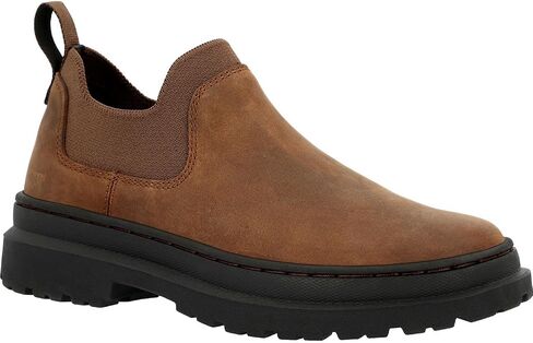 Georgia Boot Women's Romeo SuperLyte Shoe, Brown, Size 8(M) in Saudi Arabia