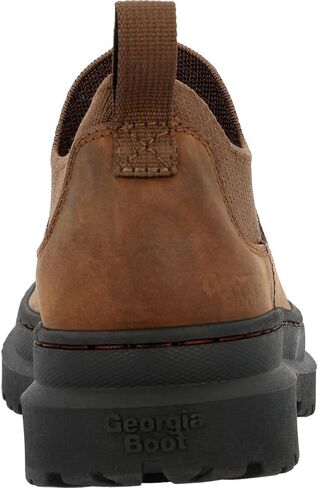 Georgia Boot Women's Romeo SuperLyte Shoe, Brown, Size 8(M) in Saudi Arabia