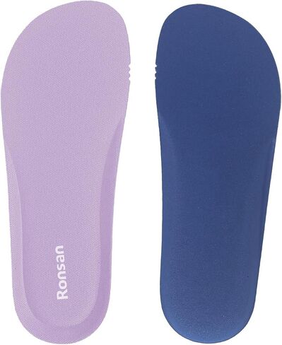 Ronsan Shoe Insoles of Clog Garden Shoes, Extra Wide Barefoot Shoe Inserts Pads for Nurse Shoes, Garden Work Sandals, Thin Replacement Insoles for Women 9 / Men Size 7, Black in Saudi Arabia