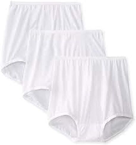Bali Skimp Skamp Brief Banty 2633 ، White 3pk ، 8 " in Saudi Arabia