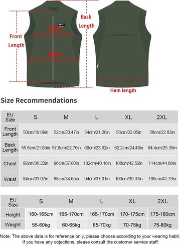 INBIKE Lightweight Cycling Vest for Women, Water Resistant Windproof Sleeveless Running Vest, Breathable Reflective in Kuwait