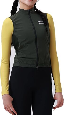 INBIKE Lightweight Cycling Vest for Women, Water Resistant Windproof Sleeveless Running Vest, Breathable Reflective in Kuwait