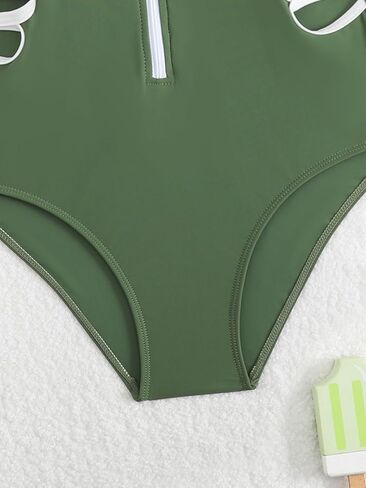 Segt Girl's One Piece Guard Rash Swimeve Swimsuits بدلة السباحة in Kuwait