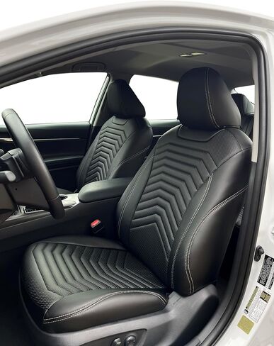 Lord Autofashion Toyota Camry Cover ، جلد ، مجموعة كاملة ، واقي مقعد السيارة (Black ، 2018-2024 Camry LE ، SE) in Kuwait