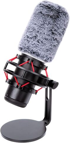 youshares Mic Boom Arm Stand - ذراع Boom for Hyperx Quadcast 2 ، Quadcast 2S ، Quadcast ، Quadcast S ، Yeti ، AM8 ، SM7B Maming Mic ومعظم الميكروفونات باستخدام 3/8 "إلى 5/8" مع Quadcast 2 الزجاج الأمامي 2 in Kuwait