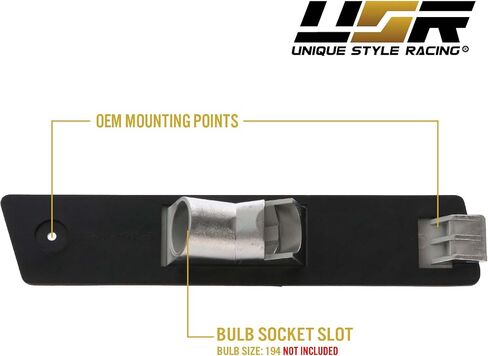 USR 84-92 Golf 2 Smoke Lens Side Marker Lights-Frend Fender Protmper Sidemarker Lamps (يسار + يمين) متوافقة مع 1984-1992 فولكس واجن VW Golf II/Jetta/GTI (All Smoke ، Pair) in Kuwait