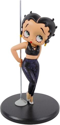 OPO 10 - Figurine Compatible with The Betty BOOP Dance Collection: Pole Dancing - Height 5 inches - BB229 in Saudi Arabia