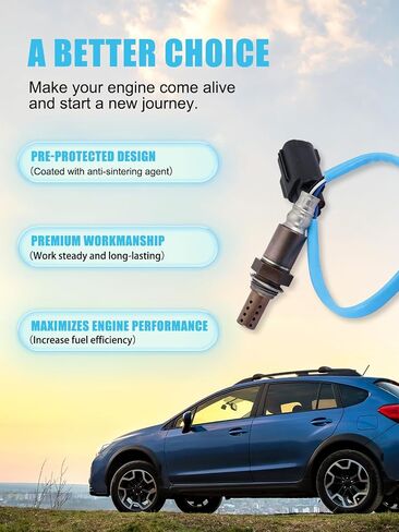 30774700 O2 Oxygen Sensor Downstream 1PC for Land Rover LR2 LR3 LR4, Range Rover Sport & Volvo S40 S60 S80 V50 V60 V70 XC60 XC70 in Saudi Arabia