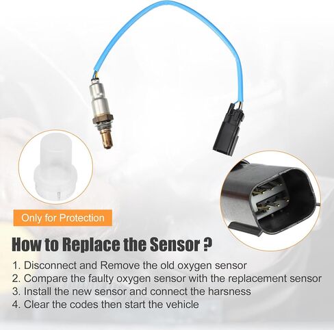 uxcell Upstream Oxygen Sensor for Ford Fusion 3.0L 2010-2012 for Ford Escape 2010-2012 No.BL3Z9F472A in Saudi Arabia