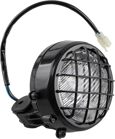 Pack of 2 Headlights Lens Bulbs Lights Grills Compatible with Yamaha Banshee 1987-2006 Left and Right Headlights assembly Replacement in Saudi Arabia