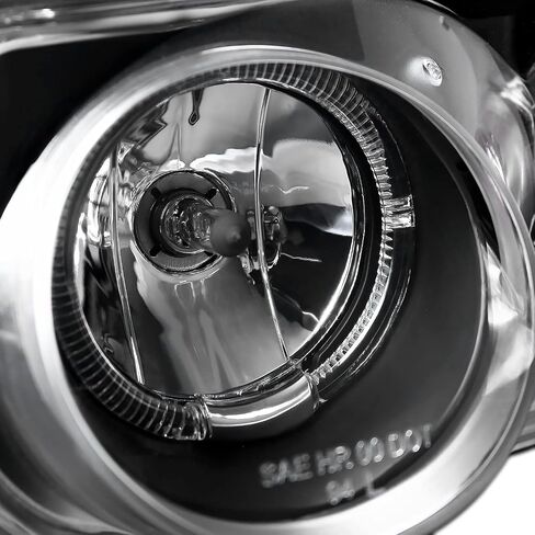 SPEC-D TUNING Black Halo Projector Headlights Compatible with 1994-1997 Acura Integra 2Dr/4Dr, Left + Right Pair Headlamps Assembly in Saudi Arabia