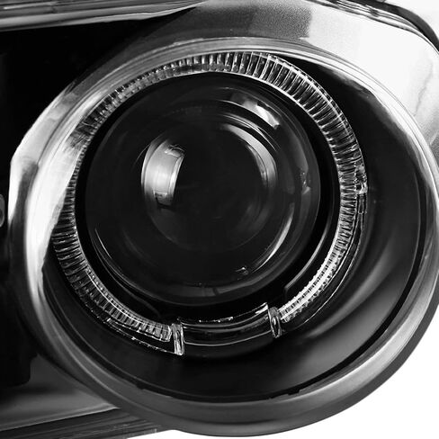 SPEC-D TUNING Black Halo Projector Headlights Compatible with 1994-1997 Acura Integra 2Dr/4Dr, Left + Right Pair Headlamps Assembly in Saudi Arabia
