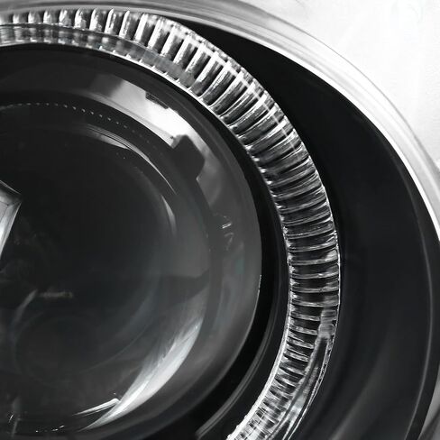 SPEC-D TUNING Black Halo Projector Headlights Compatible with 1994-1997 Acura Integra 2Dr/4Dr, Left + Right Pair Headlamps Assembly in Saudi Arabia
