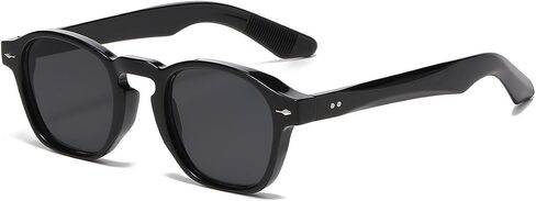 NIDOVIX Retro Round Sunglasses for Women Men 90s Fashion Simple Small Round Style Sun Glasses UV400 Protection Shades in Saudi Arabia