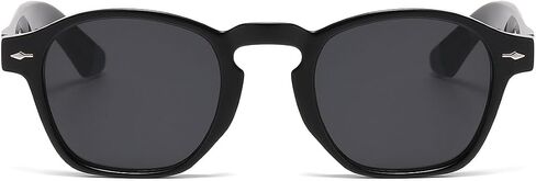 NIDOVIX Retro Round Sunglasses for Women Men 90s Fashion Simple Small Round Style Sun Glasses UV400 Protection Shades in Saudi Arabia