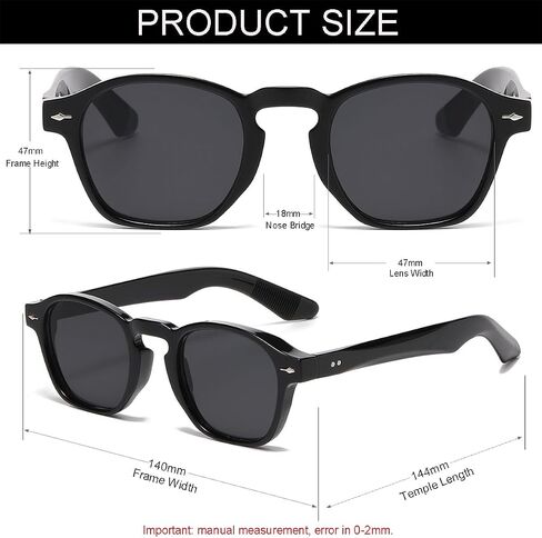 NIDOVIX Retro Round Sunglasses for Women Men 90s Fashion Simple Small Round Style Sun Glasses UV400 Protection Shades in Saudi Arabia
